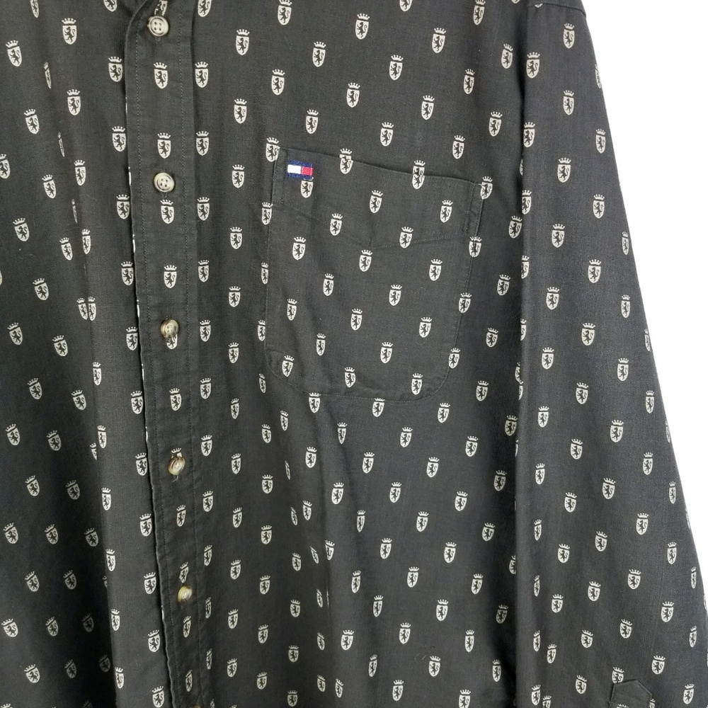 Tommy Hilfiger All Over Crest Button Down - image 4